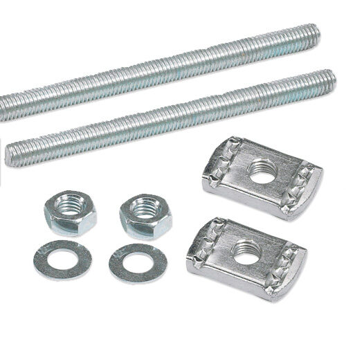 Image for Two Bolt Cable Cleat Fixing Kits