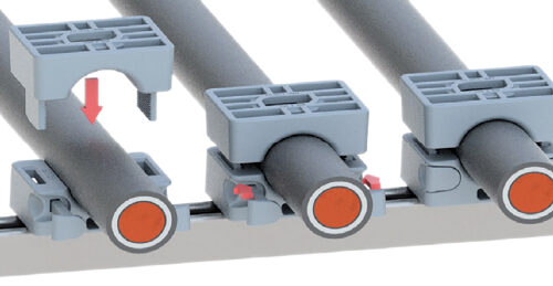 Ellis No Bolts Cable Cleat (24-30mm OD)-0